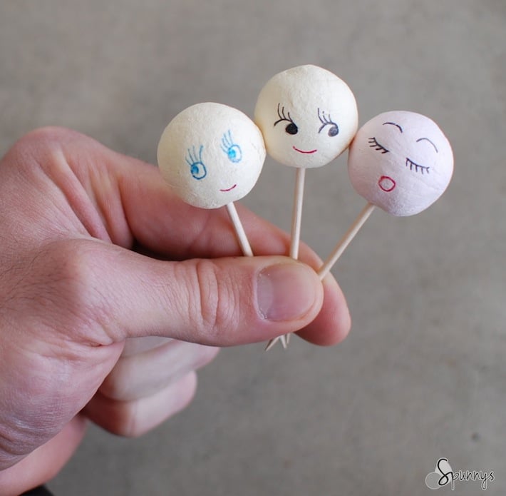 cotton doll making