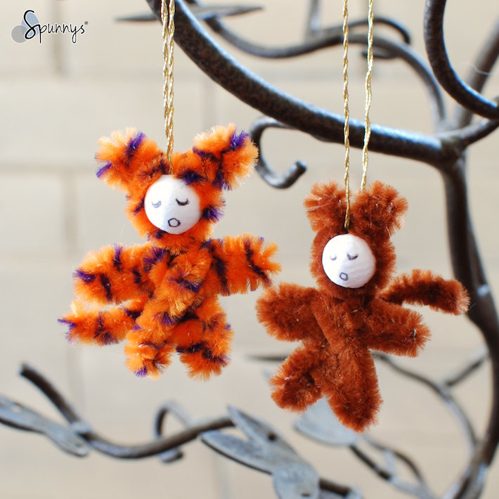 How to make Pipe Cleaner Animals - SPUNNYS step by step DIY