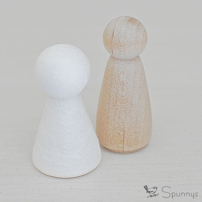wooden peg doll vs paper doll
