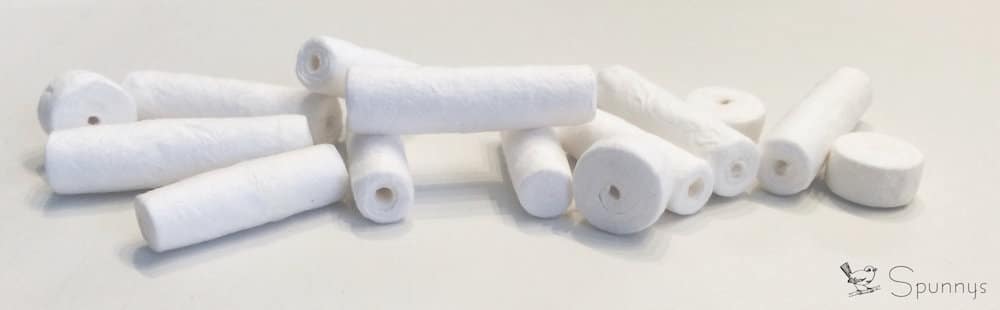 Spun Cotton Roll and Disc blanks for DIY Crafts - SPUNNYS