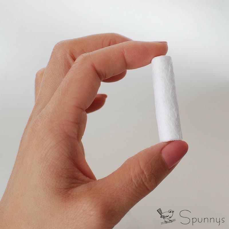spun cotton roll 45xø11