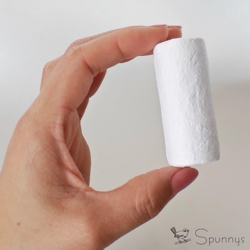 spun cotton roll 60xø25