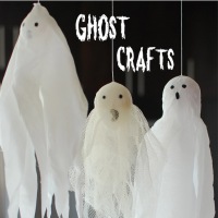 Ghost crafts: 3 easy Halloween ornament ideas