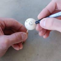 vintage doll head DIY tutorial