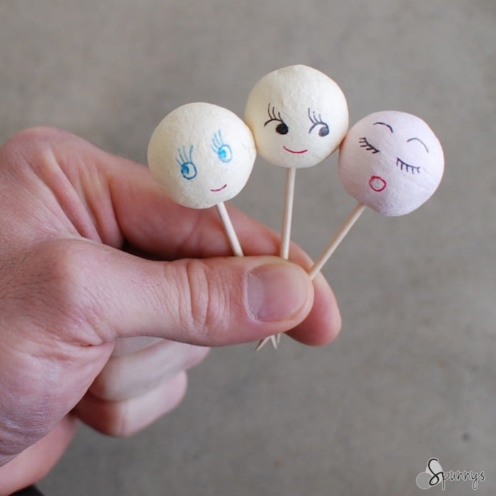 small doll heads for crafts