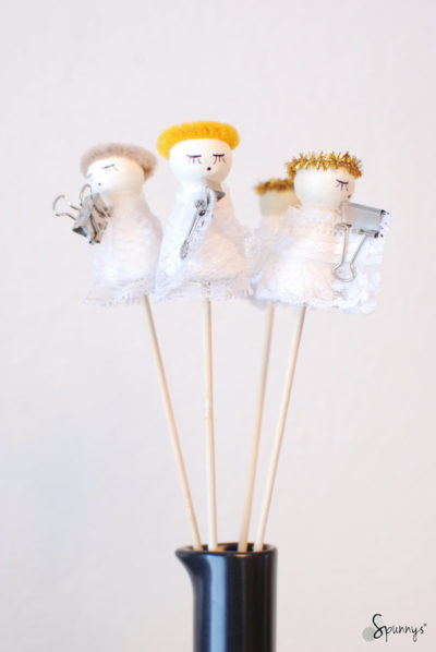 Holiday craft ideas angel ornaments
