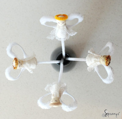 pipe cleaner angel ornaments project ideas