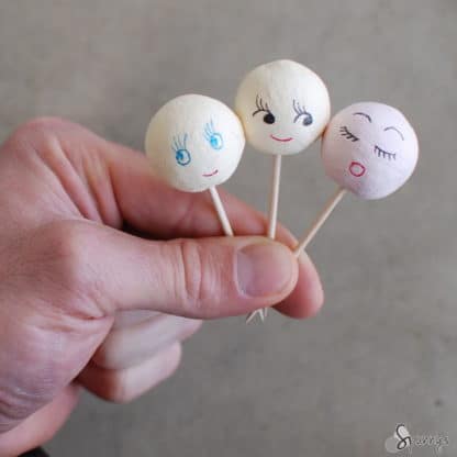 spun cotton ornaments how to vintage doll heads