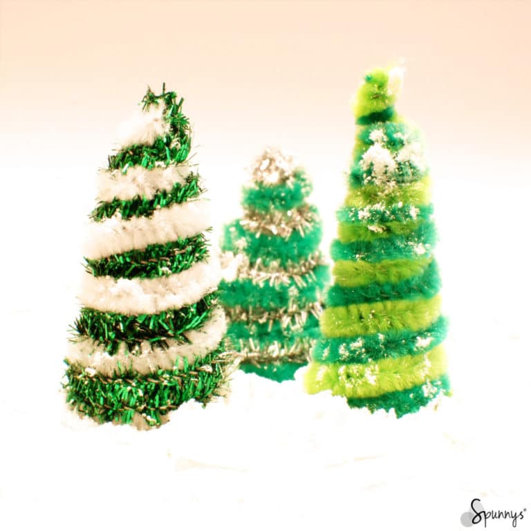 Christmas Pipe Cleaner Figurines Project Ideas - SPUNNYS DIY