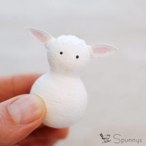 Easter craft ideas how to make a lamb figure ornament