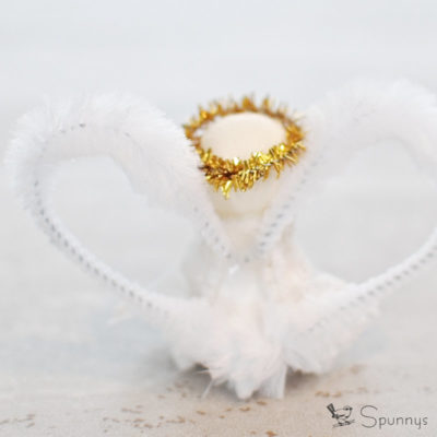 vintage angel ornament wings