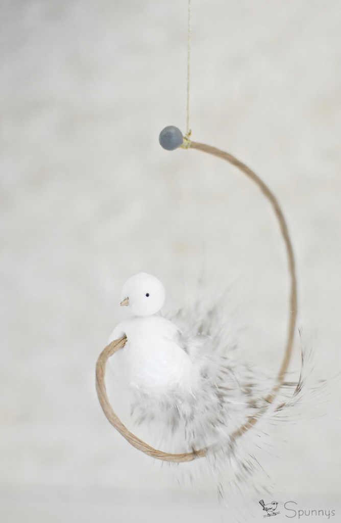 Bird figurine DIY tutorial