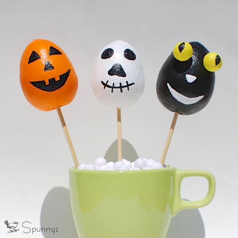 monster eggs Halloween DIY project idea