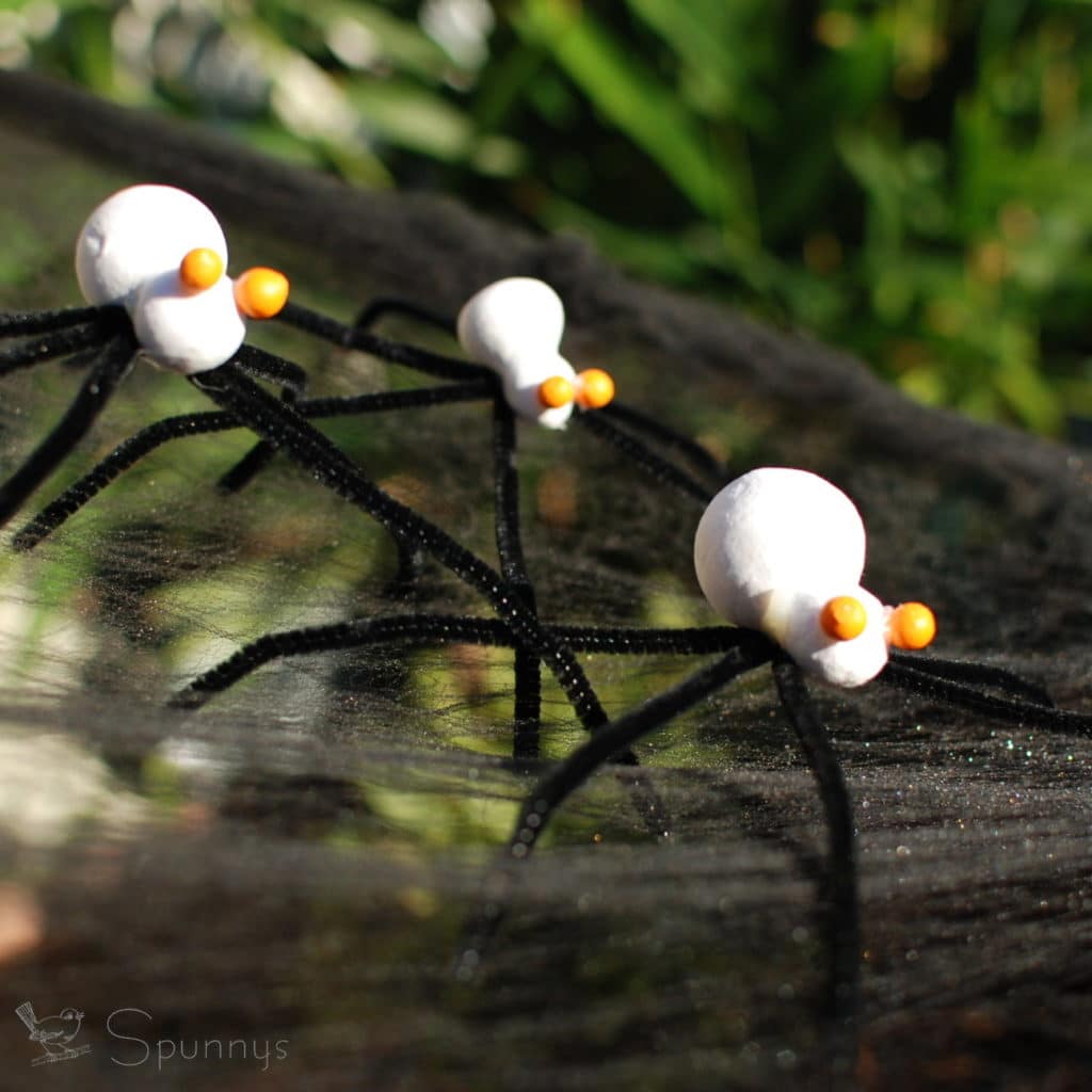 scary spider craft idea