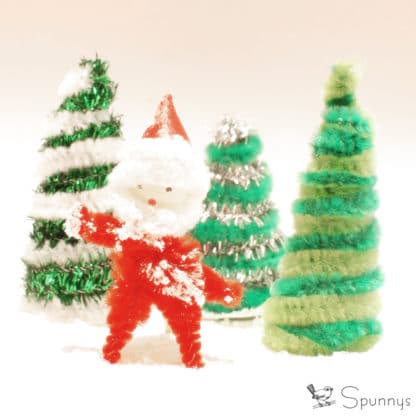 Pipe Cleaner Santa Ornament