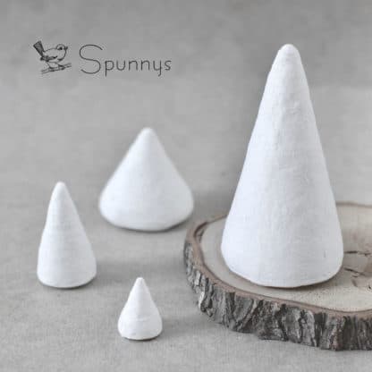 Spun Cotton Cones