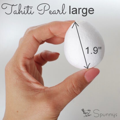 Paper Pearl Pendant Shape Large Tahiti