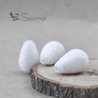 Spun Cotton Pearls Blanks