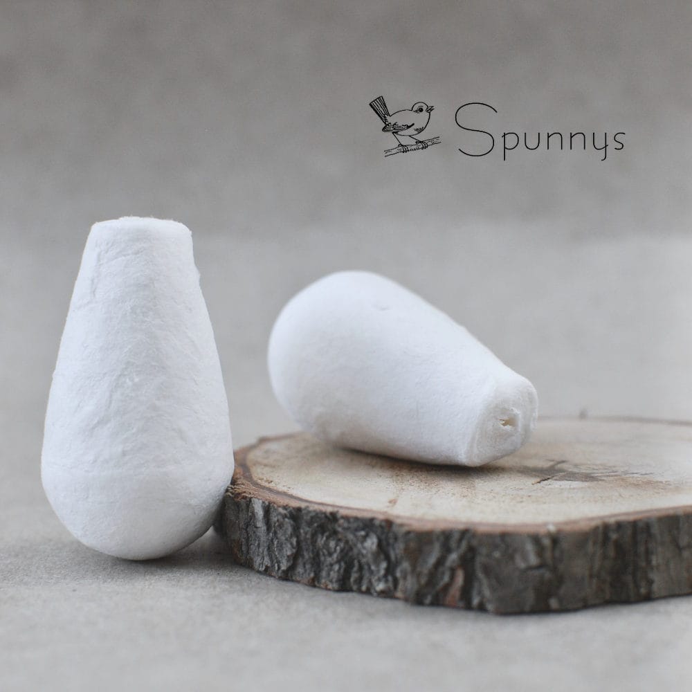 Spun Paper Eggplants