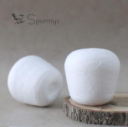 Spun cotton apples