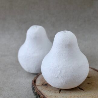 spun paper pears
