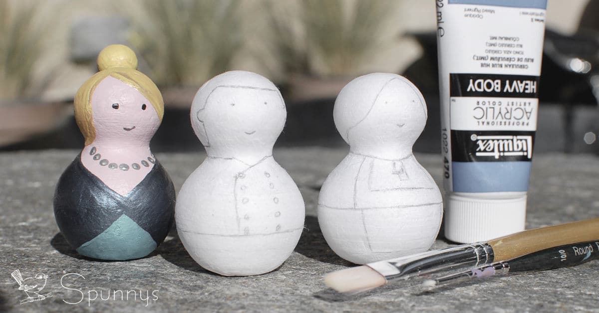 How to paint peg dolls tips, tricks and our best advice SPUNNYS