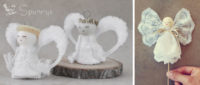Vintage angel ornaments DIY tutorials