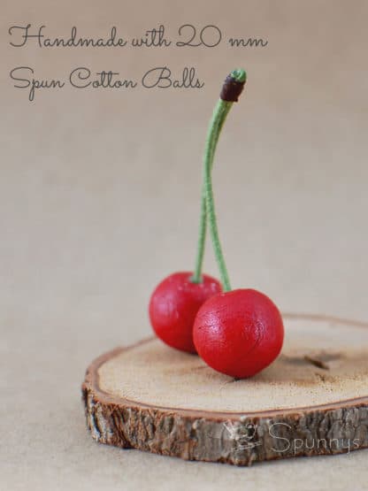 Cherry Ornaments DIY Crafts