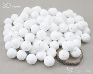 spun cotton balls 30 mm spunnys