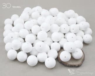 boules en ouate de cellulose 30 mm