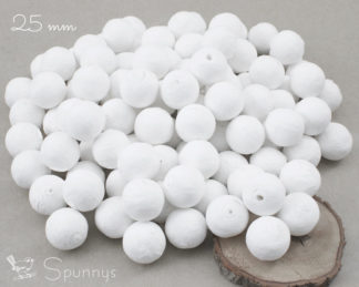Spun Cotton Balls 100 x 25mm SPUNNYS