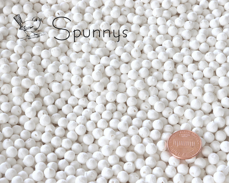 Large Spun Cotton Balls - Multiple Sizes