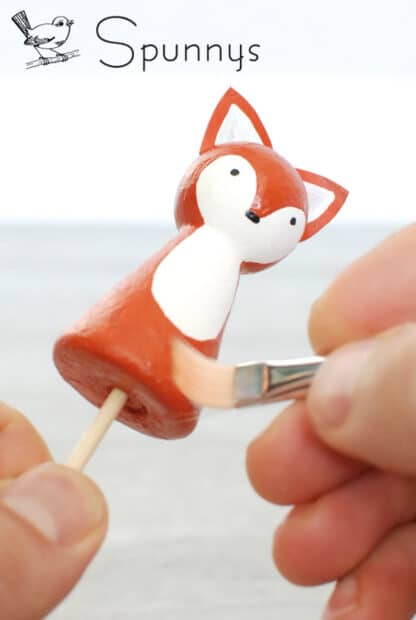 how to paint peg dolls acrylic