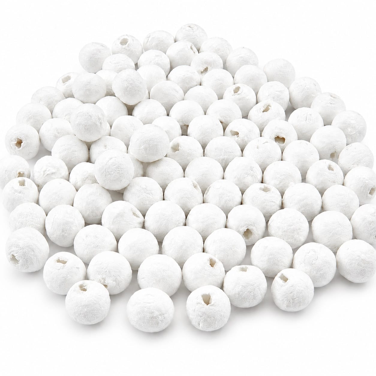 spun paper balls 8 mm