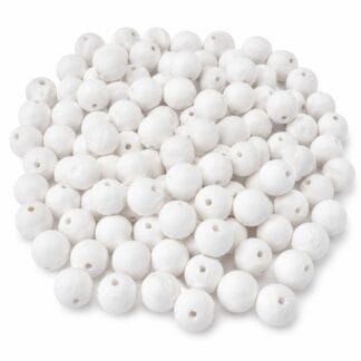 spun paper balls 18 mm