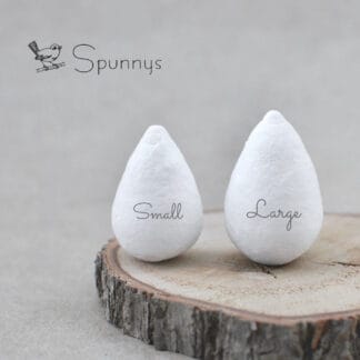Spun Paper Teardrops / Bulbs
