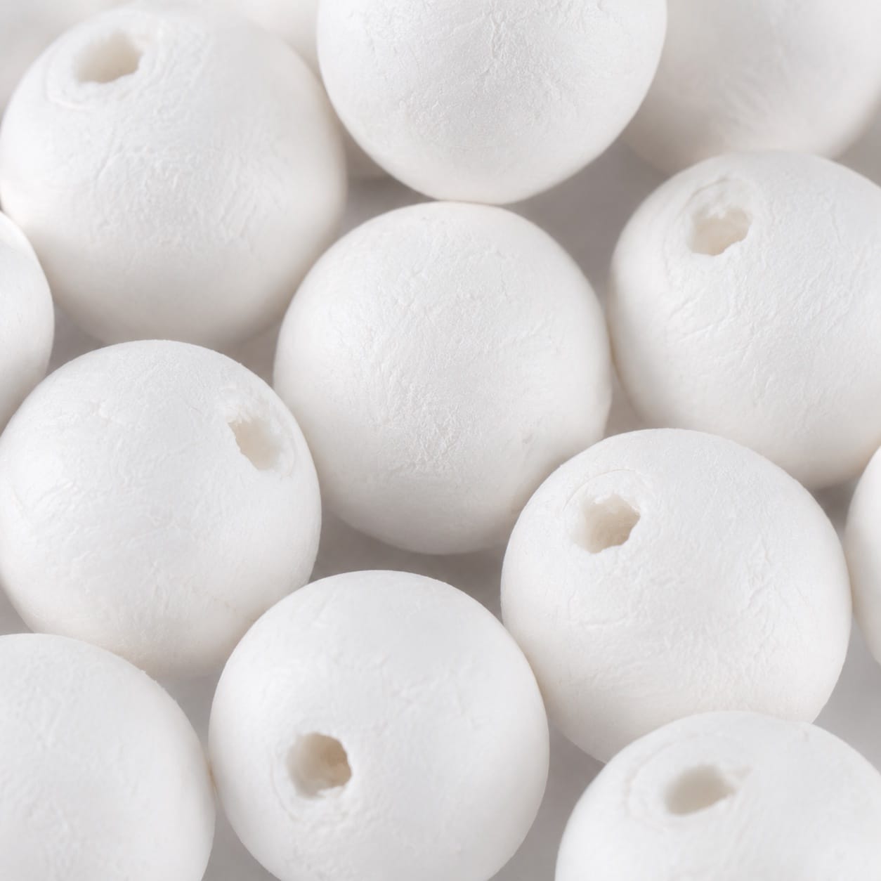 paper balls 18mm close up