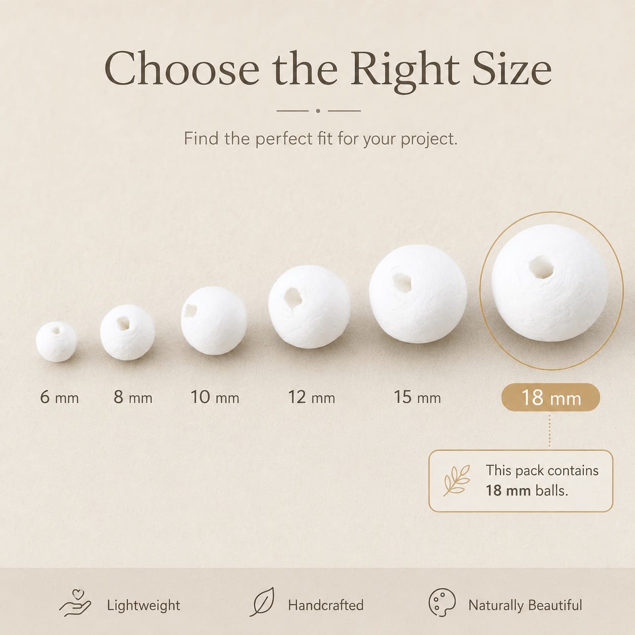 spun paper balls
